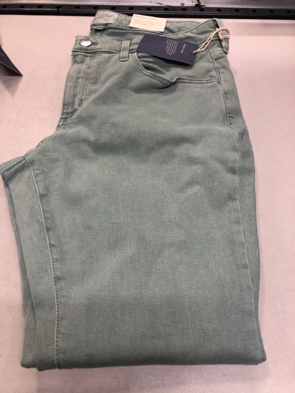 Photo 2 of Women&#39;s Mid-Rise Skinny Stretch Ankle Jeans - Universal Thread&#8482; Green 12