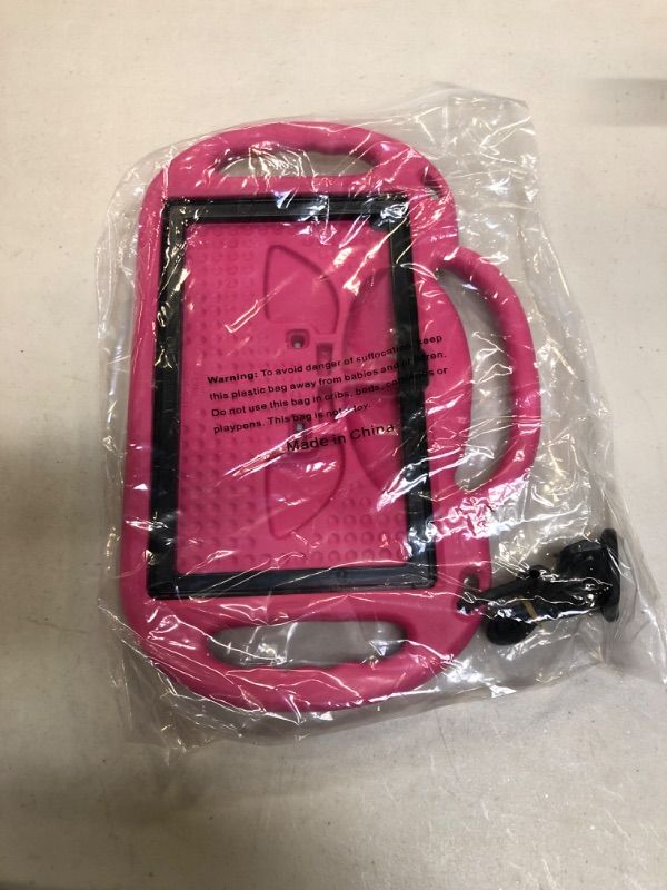 Photo 2 of MOXOTEK Samsung Galaxy Tab A7 10.4" 2020 Kids Case, Shockproof Handle Stand Protective Case with Shoulder Strap Case for Galaxy Tab A7 10.4 inch 2020 Tablet (SM-T500/T505/T507), Pink