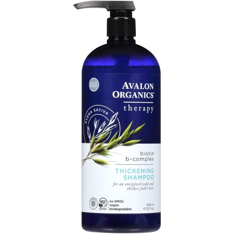 Photo 1 of Avalon Organics Therapy Thickening Shampoo, Biotin B-Complex, 32 Oz
