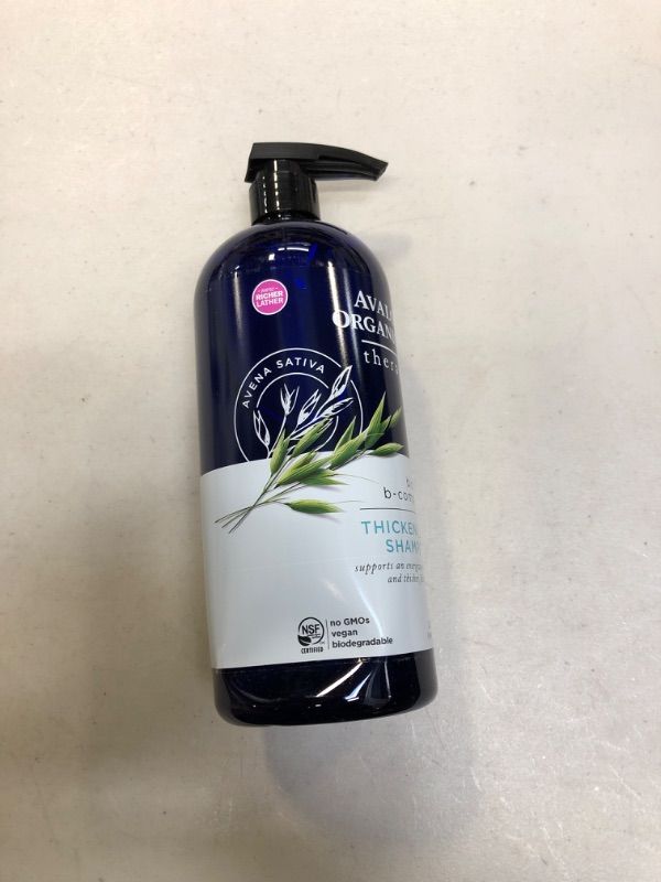 Photo 2 of Avalon Organics Therapy Thickening Shampoo, Biotin B-Complex, 32 Oz
