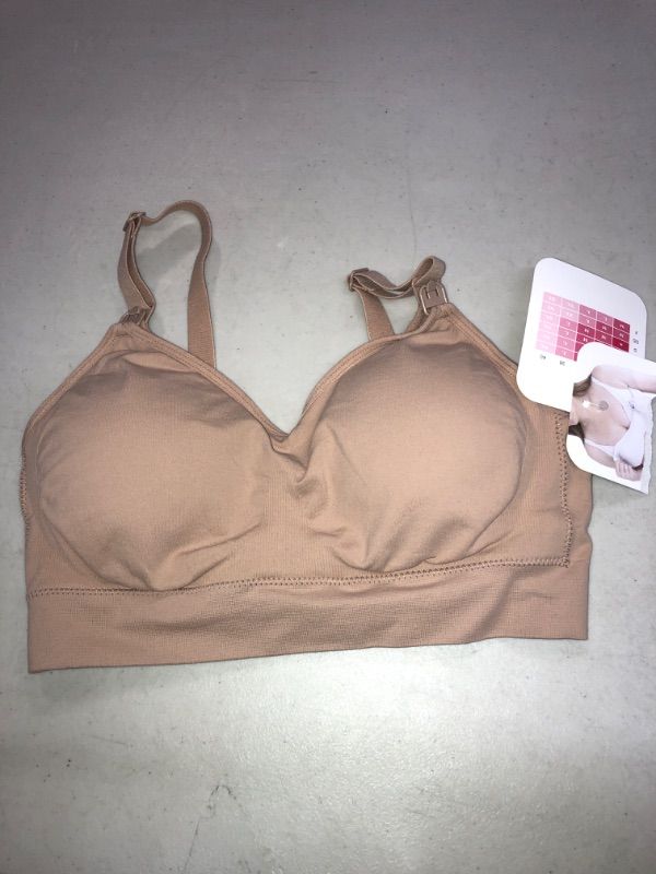 Photo 2 of 2-in-1 Nursing & Pumping Maternity Bra - Isabel Maternity by Ingrid & Isabel Bla SIZE S
