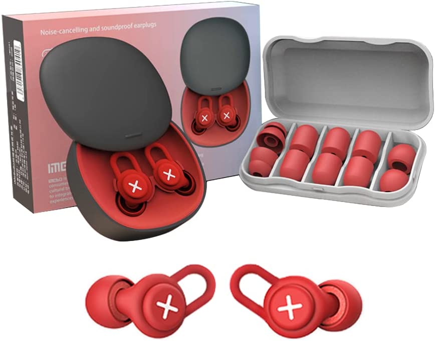 Photo 1 of Fier Blue Quiet Noise Reduction Ear Plugs - Reusable Hearing Protection, Soft Silicone and Sponge, 4 Models for Different environments
