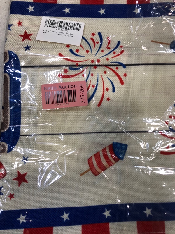 Photo 1 of 4th of July Table Runner,