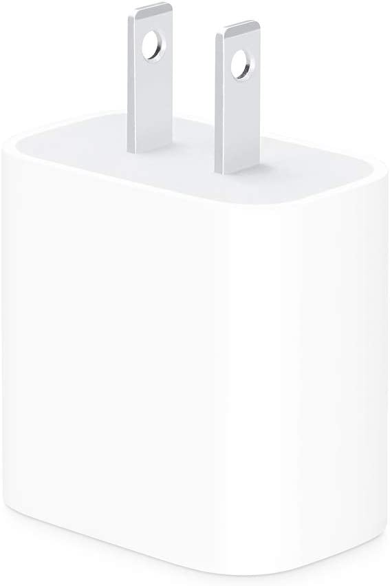 Photo 2 of Apple 20W USB-C Power Adapter - iPhone Charger with Fast Charging Capability, Type C Wall Charger
