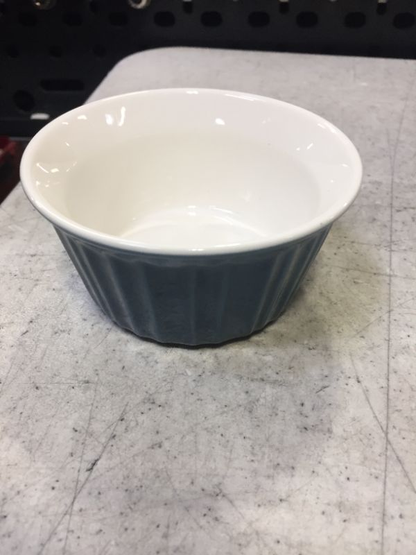 Photo 1 of 6CT SMALL PORCELAIN BLUE BOWLS