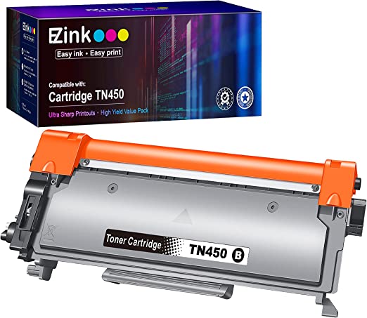 Photo 1 of Compatible Toner Cartridge Replacement for Brother TN450 TN420 TN-450 TN-420 to use with HL-2270DW HL-2280DW HL-2230 HL-2240 MFC-7360N MFC-7860DW DCP-7065DN Intellifax 2840 2940 (1 Black), 6852689 - Factory Seal