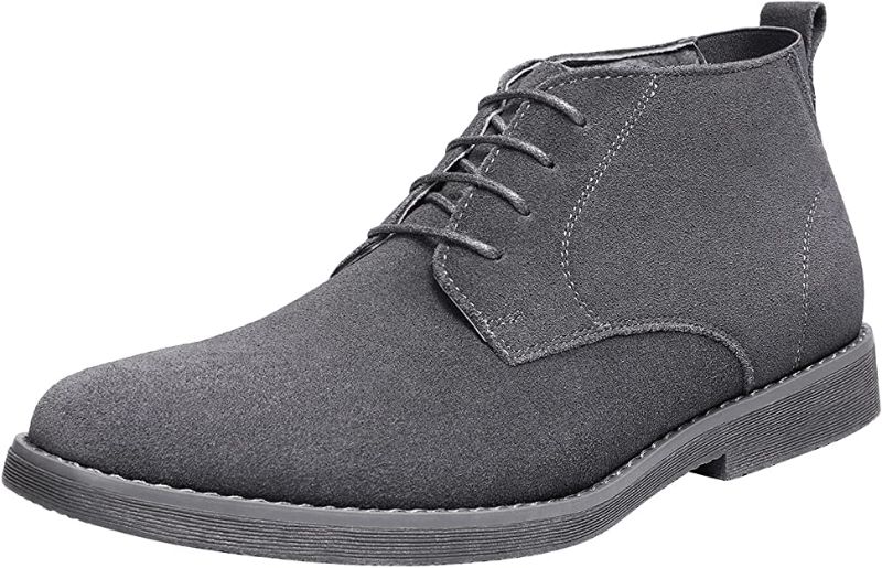 Photo 1 of Bruno Marc Men's Classic Suede Leather Desert Chukka Boots
