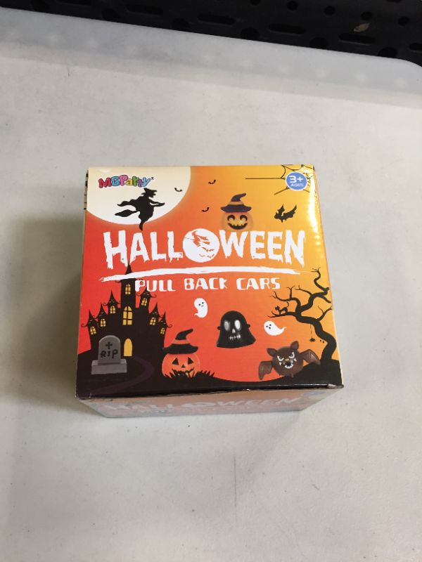 Photo 2 of MGparty 24 Pack Halloween Pull Back Cars Halloween Toys for Halloween Party Favors Trick or Treat Goodie Bag Fillers Halloween Gifts for Kids