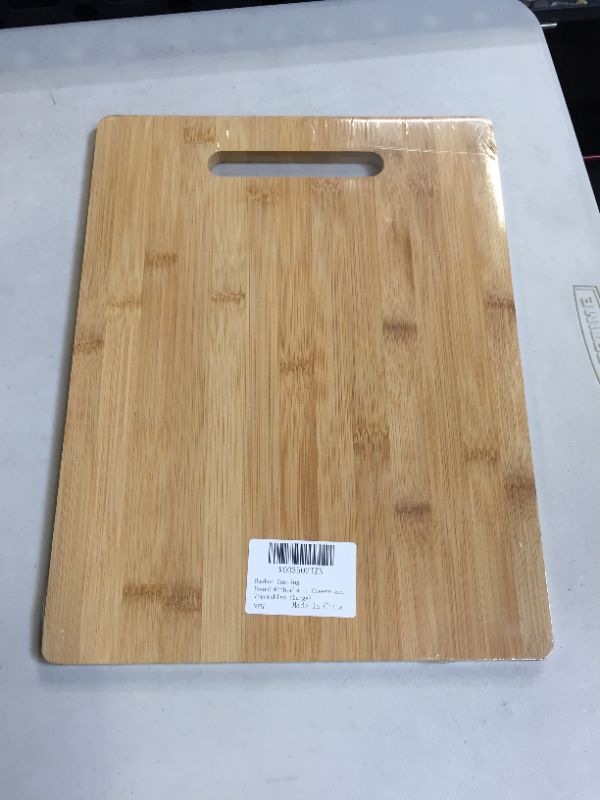 Photo 2 of Bamboo Cutting Board-Mother's Day Gift Mother in Law Gifts from Daughter in Law, Chopping Board for Meat, Cheese and Vegetables (Large)