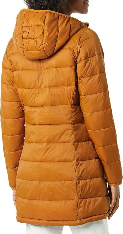 Photo 2 of Amazon Essentials Women's Lightweight Water-Resistant Hooded Puffer Coat SIZE SMALL 