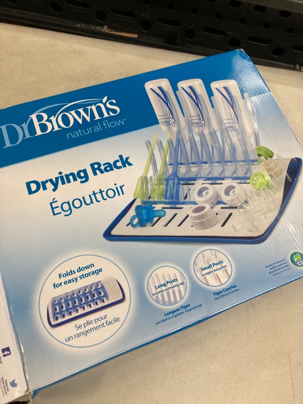 Photo 2 of Dr. Brown's Folding Drying Rack (1223740)