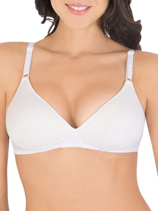 Photo 2 of Fruit of the Loom Women's Lightly Padded Wirefree Bra 40C
