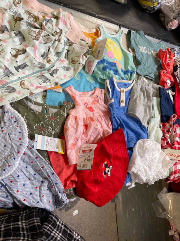 Photo 2 of Bag Lot Bundle- Various Baby Clothes Girl & Boy
Sizes NB-12mos
Various Colors