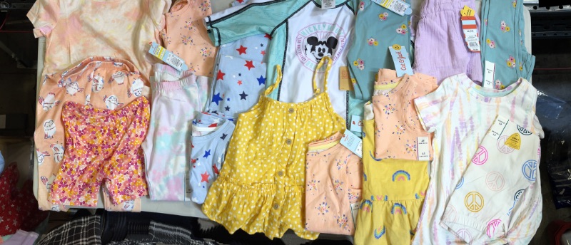 Photo 3 of Bag Lot Bundle- Various Baby Clothes Girl & Boy
Sizes 3t-6x
Various Colors