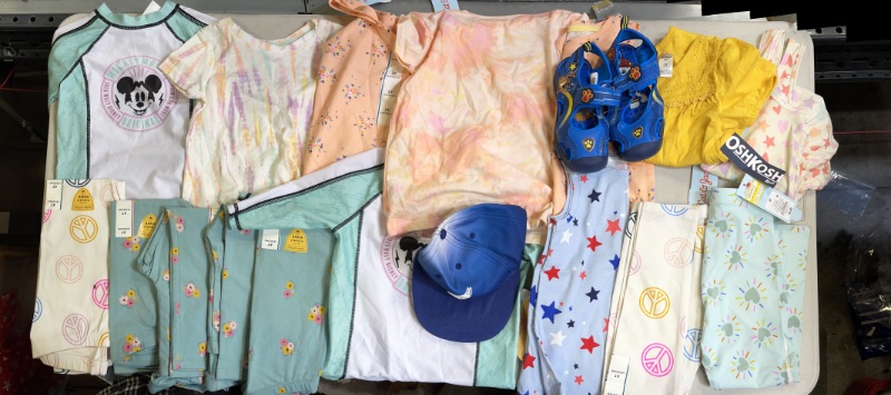 Photo 1 of Bag Lot Bundle- Various Baby Clothes Girl & Boy
Sizes 3t-6x
Various Colors