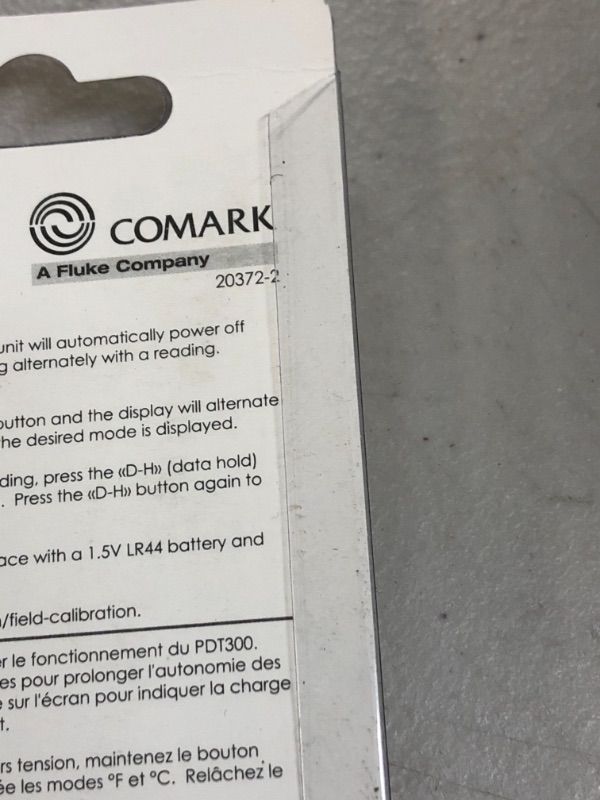 Photo 3 of **FACTORY SEALED ** Comark Instruments PDT300 Waterproof Pocket Digital Thermometer
