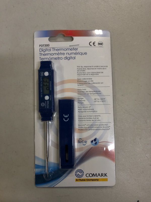 Photo 2 of **FACTORY SEALED ** Comark Instruments PDT300 Waterproof Pocket Digital Thermometer
