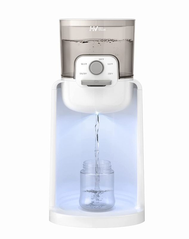 Photo 1 of Water Warmer, Formula Maker, Baby Bottle Warmer with Night Light, 4 Temperatures Control & 72H Keeping Warm - Instantly Dispenses Warm Water at Perfect Temperature
