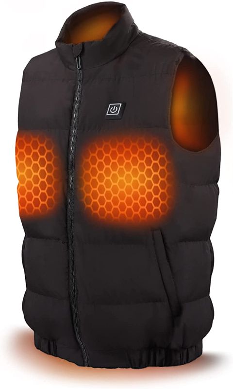 Photo 1 of GRAPHENE Electric Unisex Heated Vest With Portable Battery 5.0V 3.0A 10000mAh last 4-10 Hours…
, SIZE L