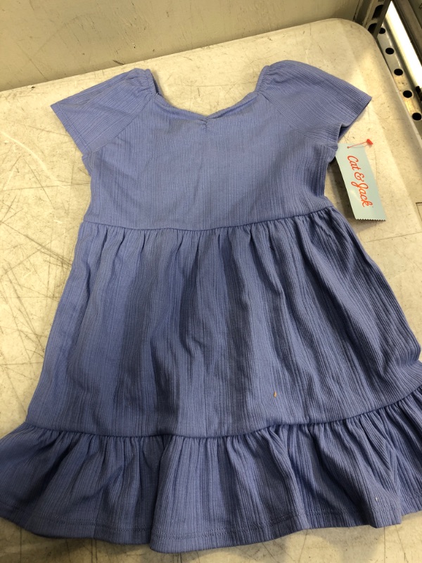 Photo 1 of Toddler Girls' Rib Tie Back Short Sleeve Dress - Cat & Jack Size 2T NEW
