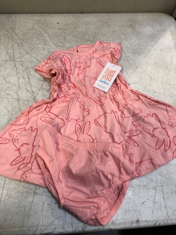 Photo 1 of Baby Girls' Bunny Dress - Just One You® Made by Carter's
6M