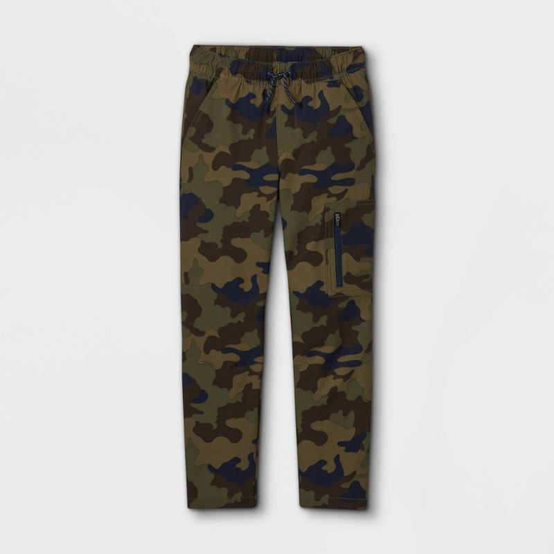 Photo 1 of Boys' Stretch Pull-on Quick Dry Jogger Fit Pants - Cat & Jack™ Green
SIZE6