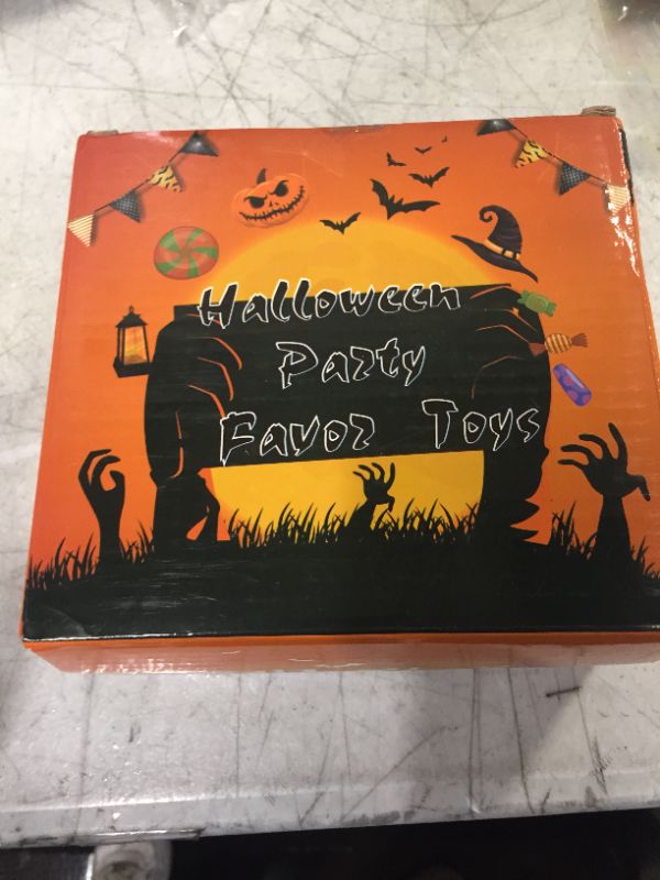 Photo 2 of 101 Pcs Halloween Party Favors Toys Bulk for Kids ,Halloween Goodie Bag Fillers Trick or Treats Party Supplies Fidget Sensory Toys,Classroom Favors Trinkets Gifts for 9 10 11 12 13 Year Old Kids Toys Multicolored --FACTORY SEALED --