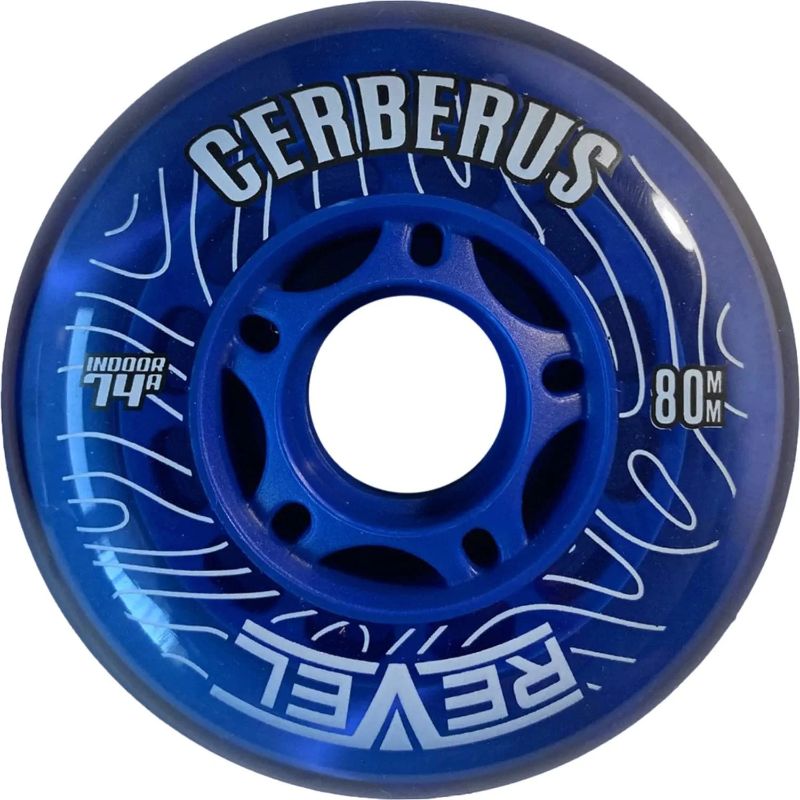 Photo 1 of Alkali Revel Cerberus Indoor X-Soft 74A Roller Inline Hockey Wheels (80mm)
