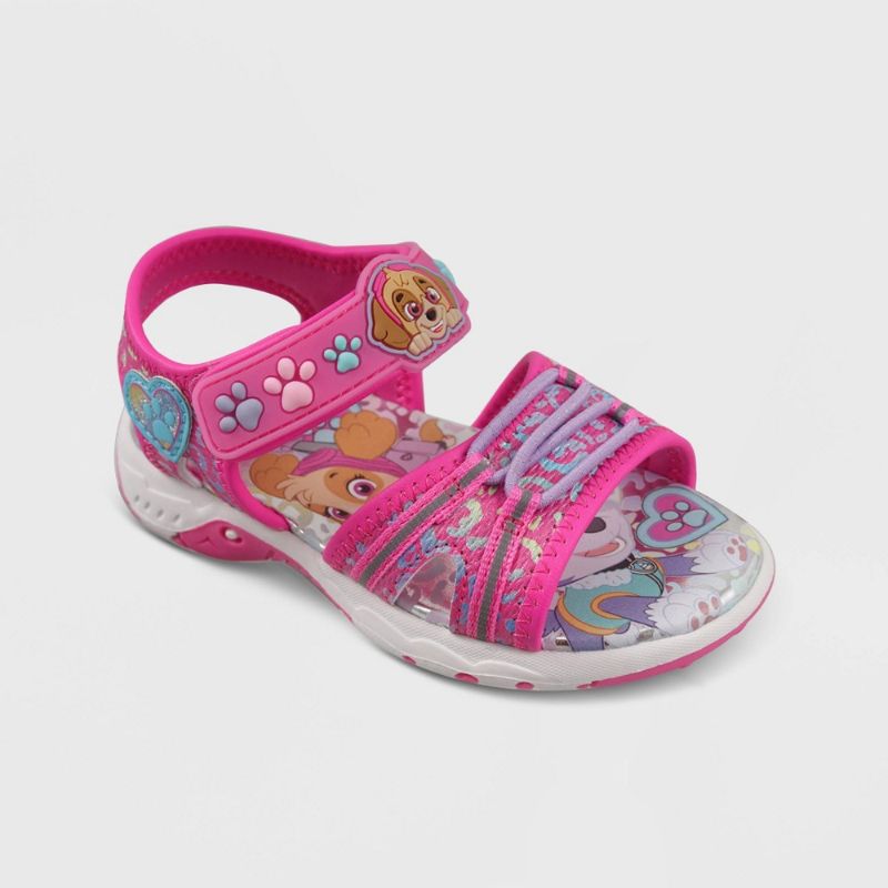 Photo 1 of Toddler Girls' Nickelodeon PAW Patrol Adventure Ankle Strap Sandals - Pink 9
