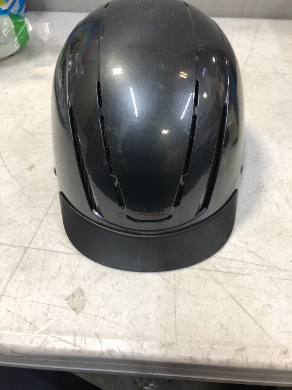 Photo 1 of BLACK BASEBALL HELMET
USED -- kids 