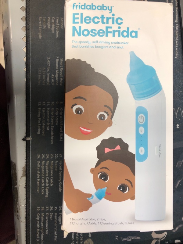 Photo 4 of FridaBaby Electric NoseFrida | USB Rechargeable Nasal Aspirator with Different Levels of Suction by Frida Baby
