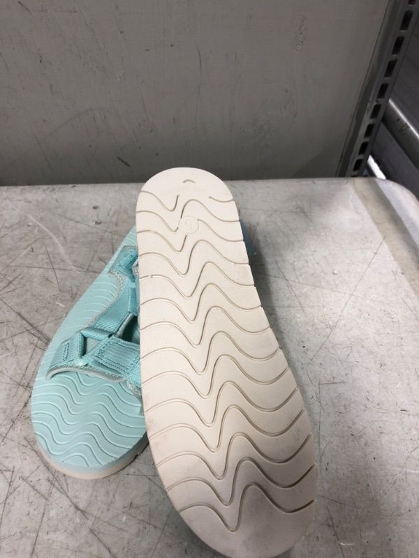 Photo 1 of Cat & Jack Youth Girls' Mint Green Emery Ankle Strap Sport Sandals Size 5
