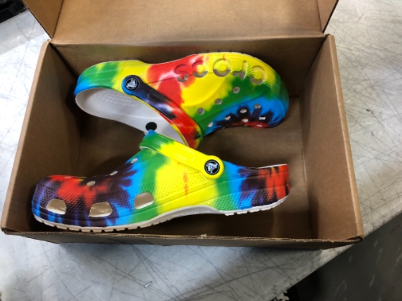 Photo 1 of Crocs Unisex-Adult Unisex Classic Tie Dye Clog
Size: 9 Men/11 Women