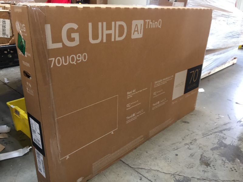 Photo 5 of LG 70-Inch Class UQ9000 Series Alexa Built-in 4K Smart TV (3840 x 2160), 60Hz Refresh Rate, AI-Powered 4K, Cloud Gaming (70UQ9000PUD, 2022) 70 inch TV Only