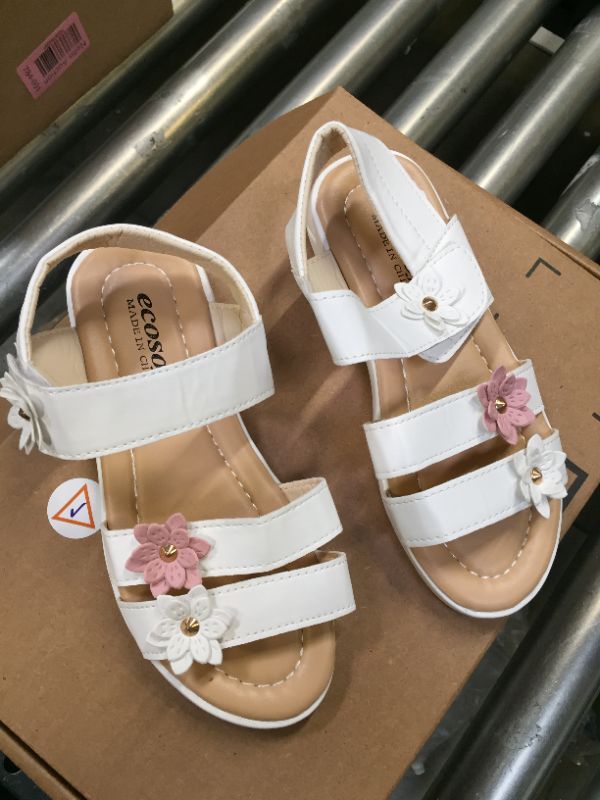 Photo 2 of FASHION CORTUE TODDLER WHITE SANDALS LACED SIZE 33