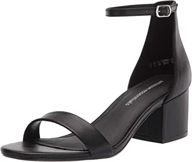 Photo 1 of Amazon Essentials Women's Two Strap Heeled Sandal UK 6
