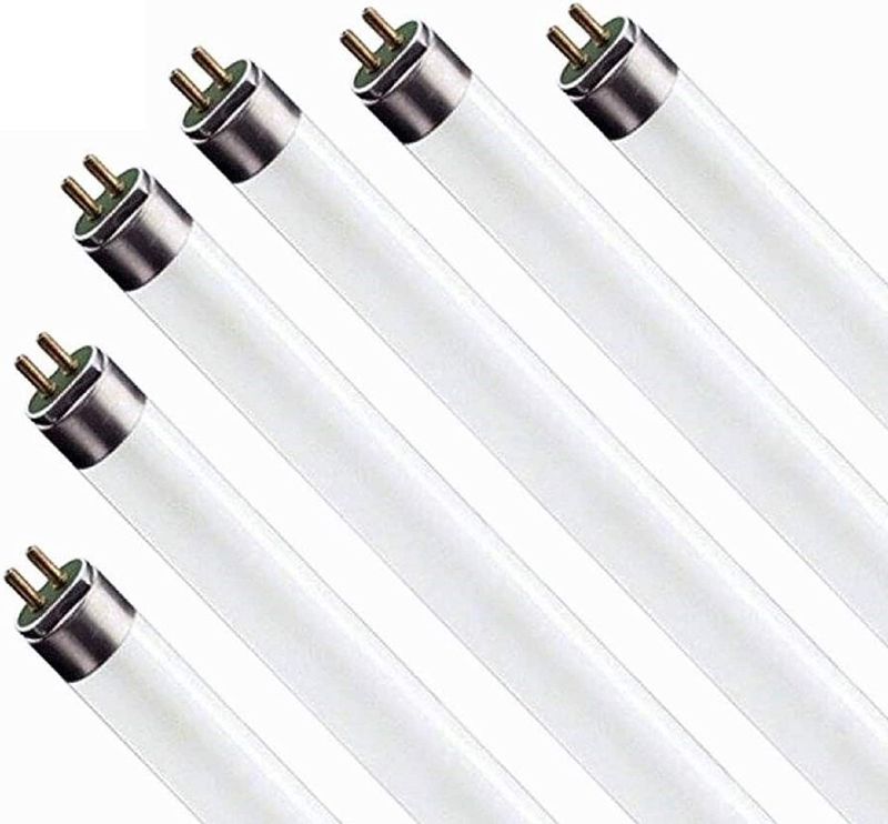 Photo 1 of Circle (6 Pack) F17T8/841 17W 24 Inch T8 Fluorescent Tube Light Bulb, 4100K Cool White, Medium Bi-Pin (G13) Base, 17 Watt T8 Light Bulbs