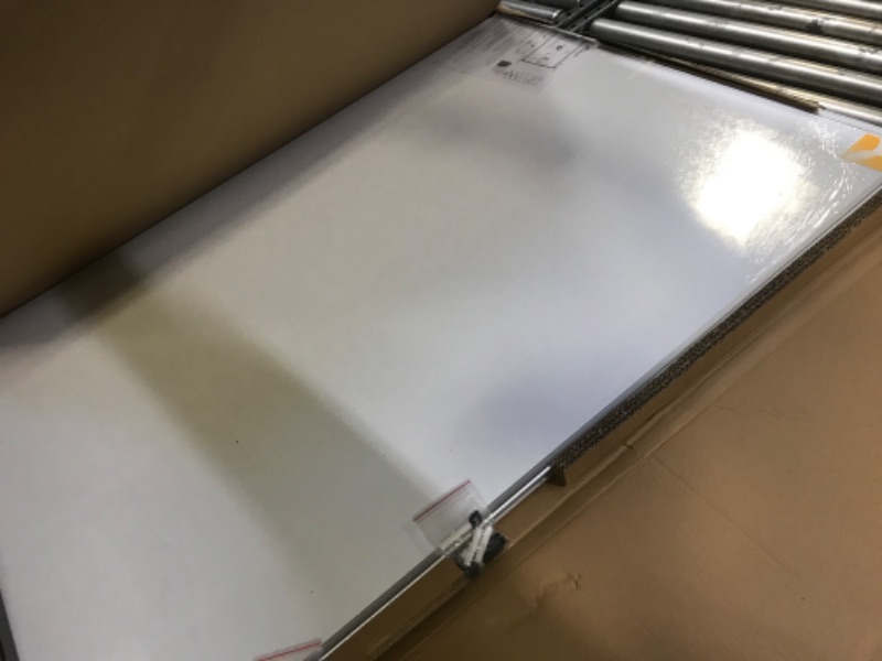 Photo 2 of XBoard Magnetic Whiteboard 48 x 36 Dry Erase Board Set- Single-Sided White Board 4 x 3 with 3 Dry Erase Markers & 4 Push Pin Magnets Packed Single Box 48" x 36"