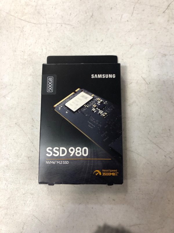 Photo 2 of SAMSUNG 980 Series - 500GB PCIe Gen3. X4 NVMe 1.4 - M.2 Internal SSD - MZ-V8V500B/AM SEALED
