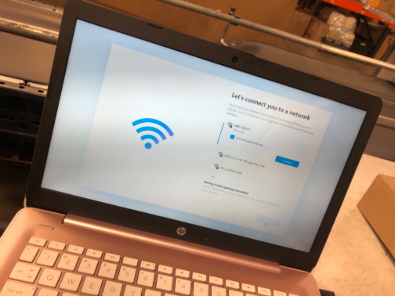 Photo 1 of 
Newest HP 14" HD Laptop, Windows 11, Intel Celeron Dual-Core Processor Up to 2.60GHz, 4GB RAM, 64GB SSD, Webcam, Dale Pink(Renewed) (Dale Pink)
