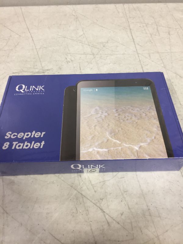 Photo 2 of Q Link Wireless Scepter 8 --FACTORY SEALED --