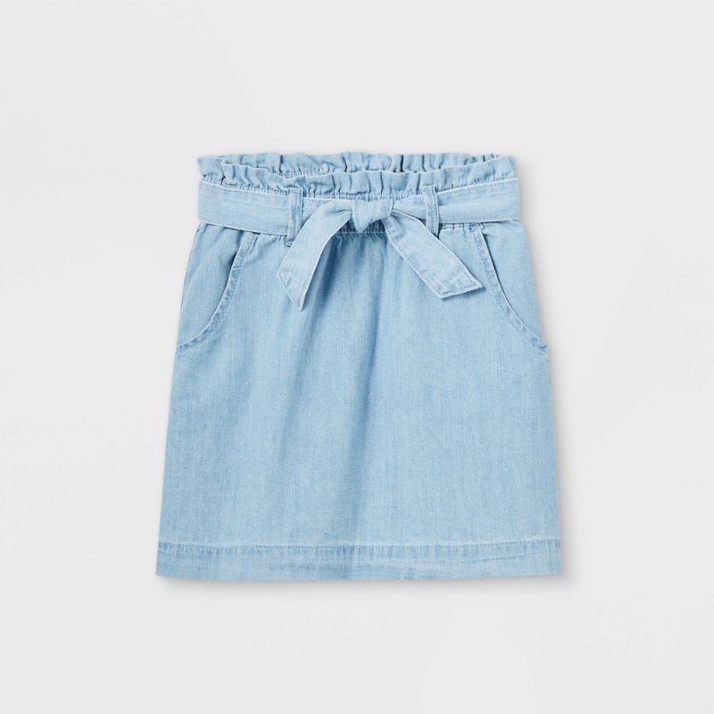 Photo 1 of CAT & JACK GIRLS JEAN SKIRT SIZE X/S 4/5