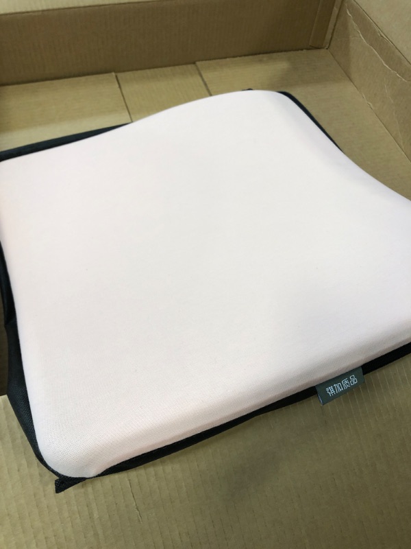 Photo 3 of ***WITH PINK COVER, INSBES Seat Cushion for Office Chair - Germany Gel, Cooling Pad, Tailbone Pain Relief, Coccyx Support, Memory Foam Butt Pillow for Car, Wheelchair, Sciatica, Preesure Sore 16 x 16 x 1.2 inches