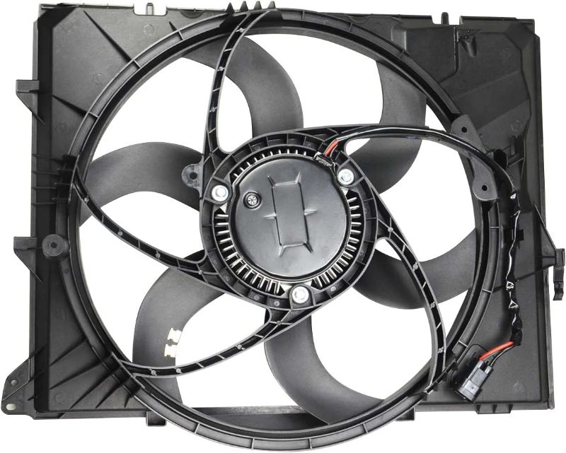 Photo 1 of A-Premium Radiator Cooling Fan Assembly with Motor Replacement for BMW E90 E91 3 Series 128i 325i 328i 328xi 330i Z4 2006-2013 with Engine Code N52 N52N
