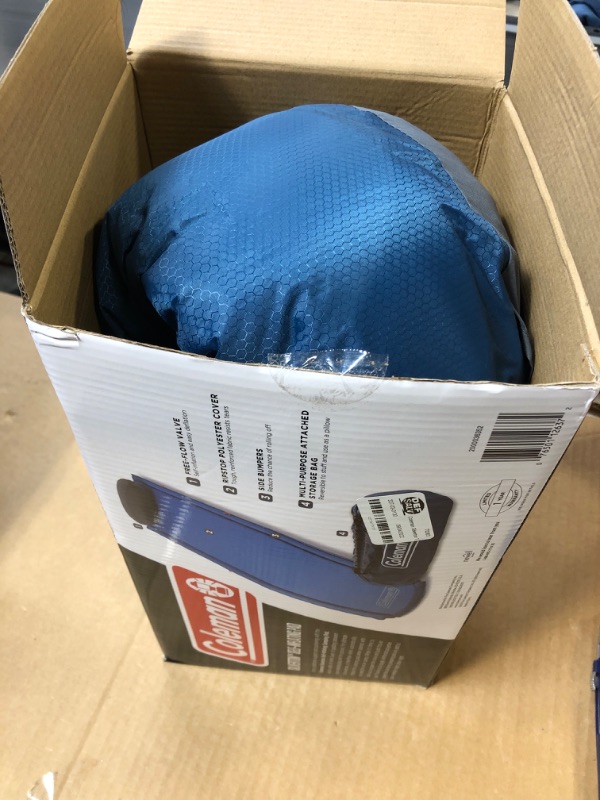 Photo 1 of Coleman Silverton Twin Size Self-Inflating Camp Pad - Blue