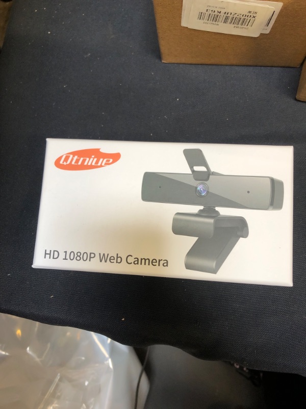 Photo 2 of Qtniue Webcam with Microphone and Privacy Cover, FHD Webcam 1080p, Desktop or Laptop