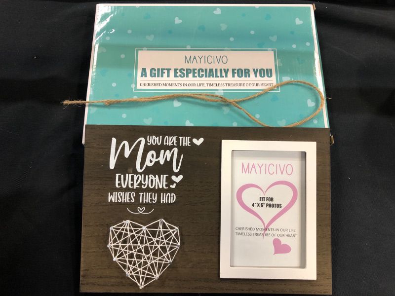 Photo 3 of Best Mom Gifts Christmas Gifts for Mom from Daughter Son Kids, Mom Picture Frame Mother-in Law-Gifts New Mom Gifts for Women, Birthday Gifts for Mom Who Has Everything Mom Thanksgiving Gifts-4x6 Photo