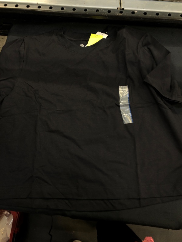 Photo 1 of  Women's Supima Cotton Short Sleeve Top - All in Motion Black ---- L

