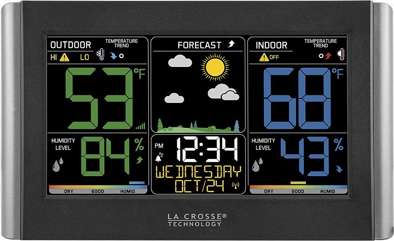 Photo 1 of La Crosse Technology C85845-INT Weather Station, Black
