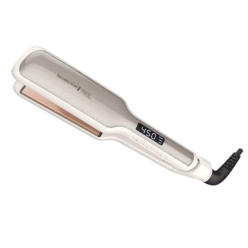 Photo 1 of REMINGTON Shine Therapy Argan Oil & Keratin Infused 2 Inch Hair Straightener / Flat Iron
